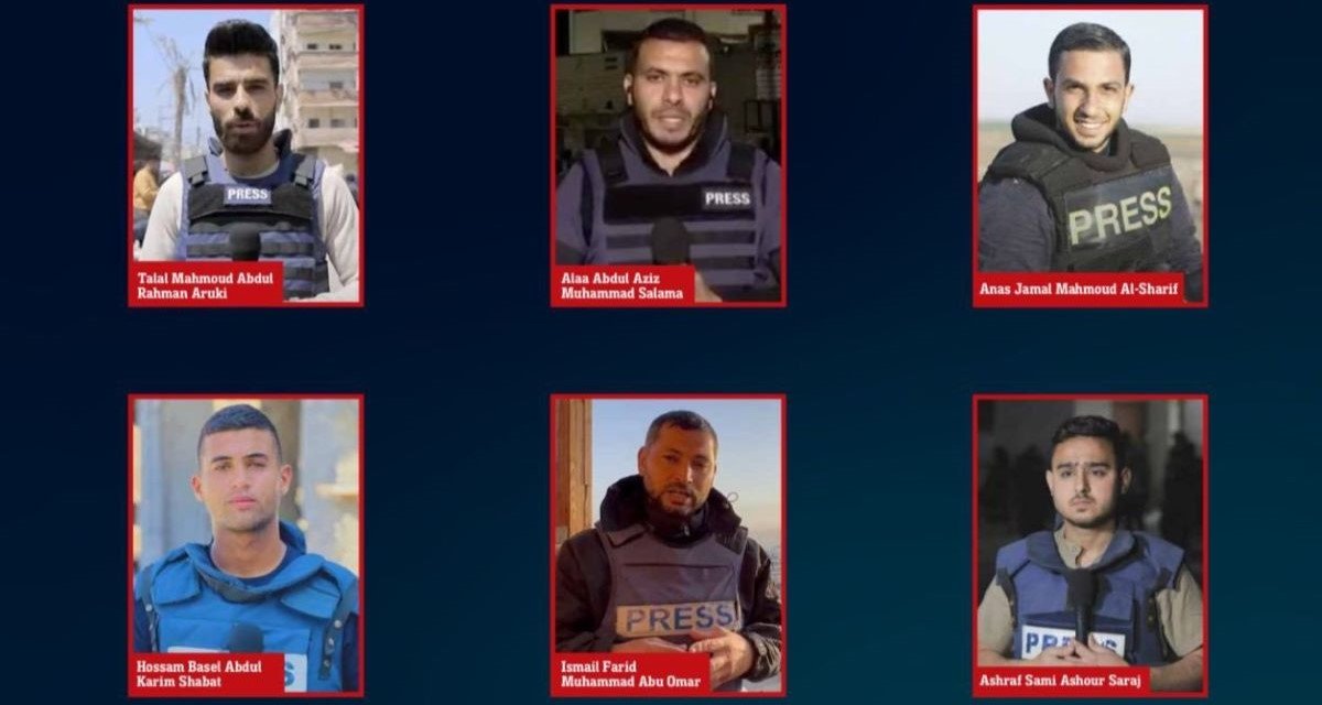 Les profils des six journalistes accusés par l’armée israélienne d’appartenir au Hamas et au Jihad Islamique Palestinien