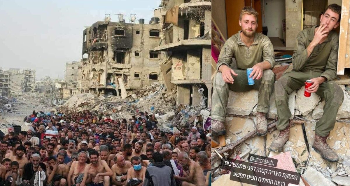 Une petite pause cigarette avant de retourner tuer des innocents