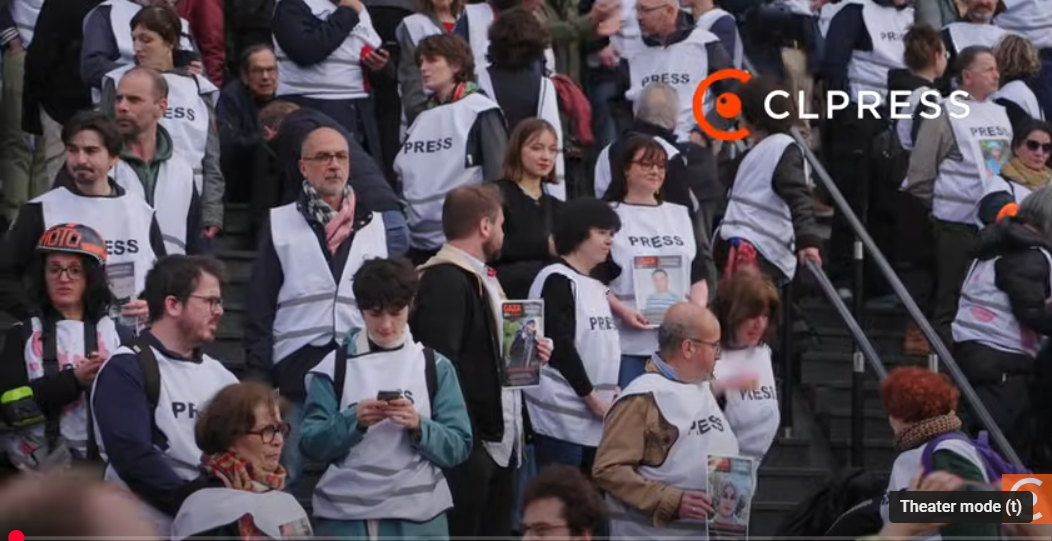 Gaza: Tribute to Dead Journalists - 04/16/2025