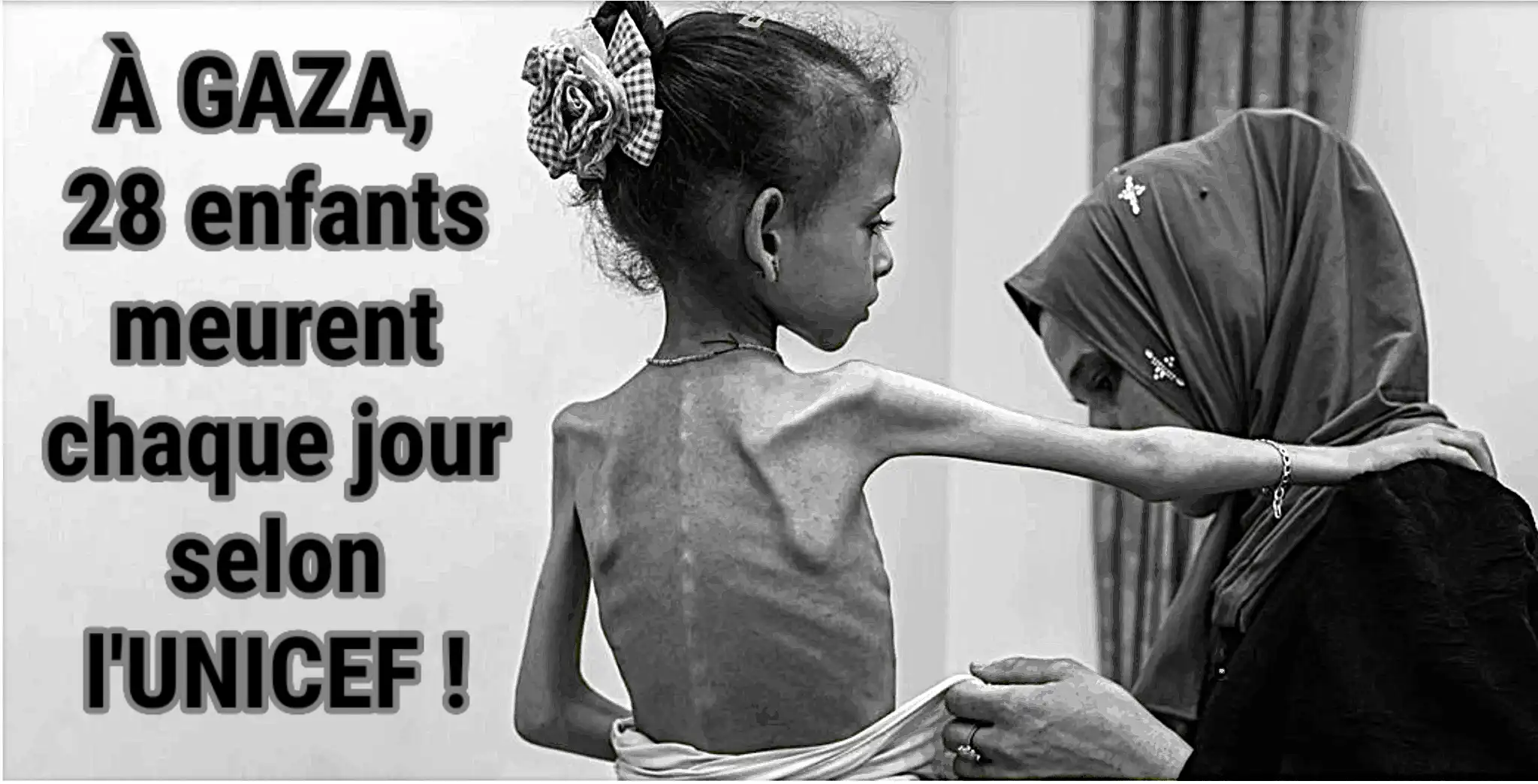 Une mère et sa fille palestinians ayant beaucoup migré